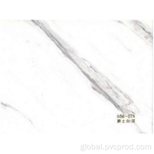 Marble Grain PVC Film for Lamination Marble grain PVC film for vacuum membrane press Supplier